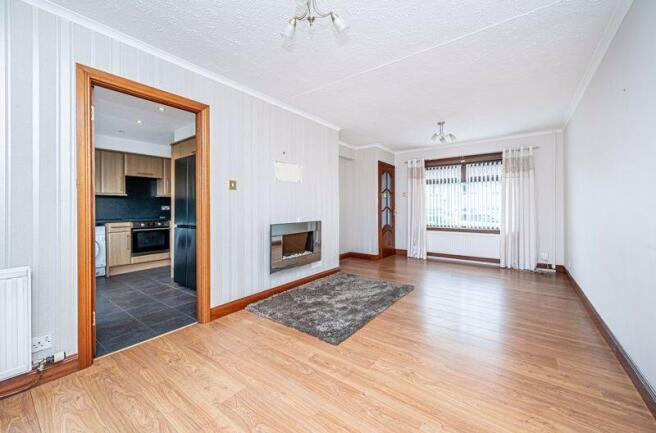 Lounge with open plan Dining