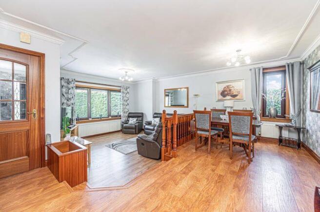 Lounge with open plan dining