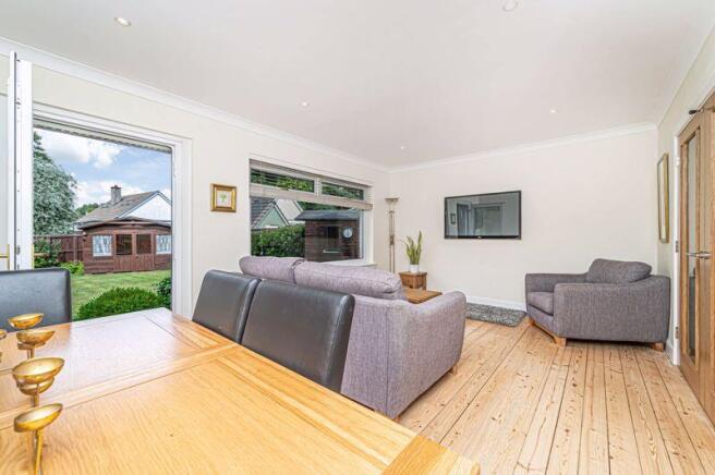 Lounge with open plan Dining