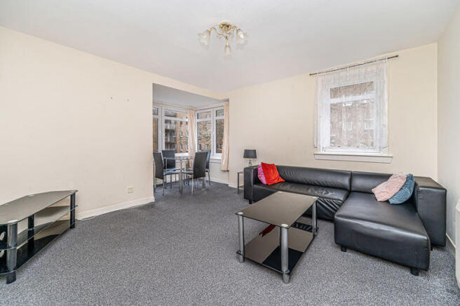 Lounge with open plan Dining