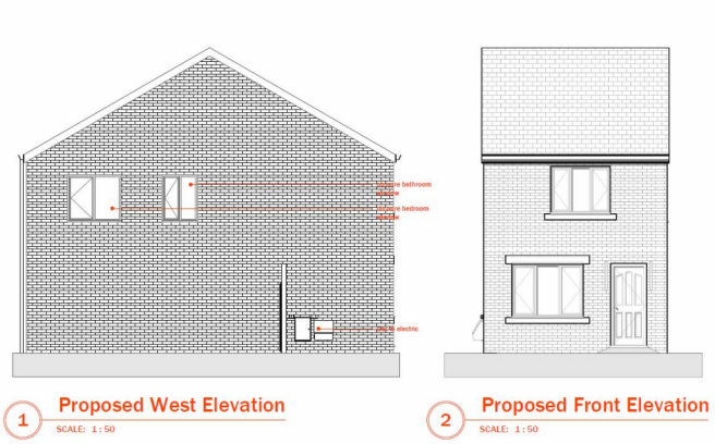 Proposed Front Elevation
