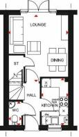 Ground floor plan for Wilford