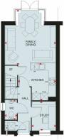 DWH Orchard Green The Greenwood Part L Ground floor floorplan