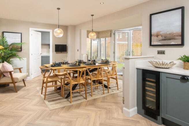 The interior of Plot 100 The Holden at Chaloners Green, Whitby