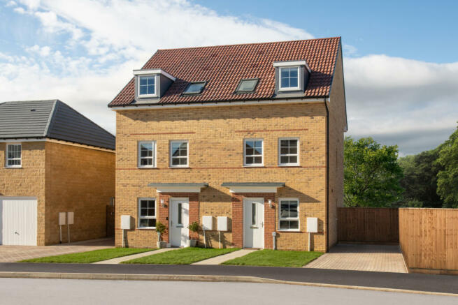 Outside view of 3 bedroom semi detached Norbury home