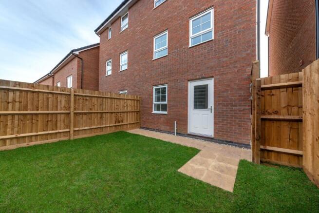 Turfed Sutton garden
