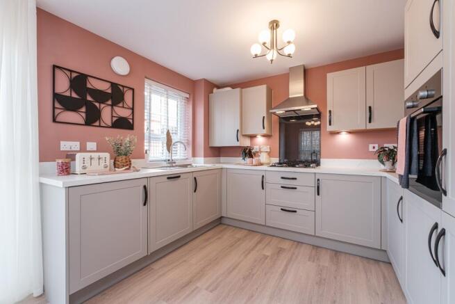 Interior view of the kitchen in our 3 bed Ennerdale home
