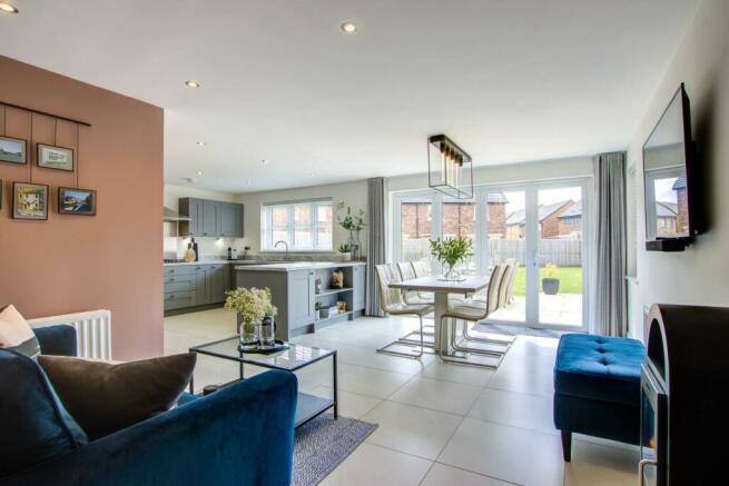 Open Plan Kitchen/Diner/Family Area