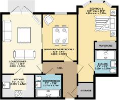 Floor Plan Apt 12
