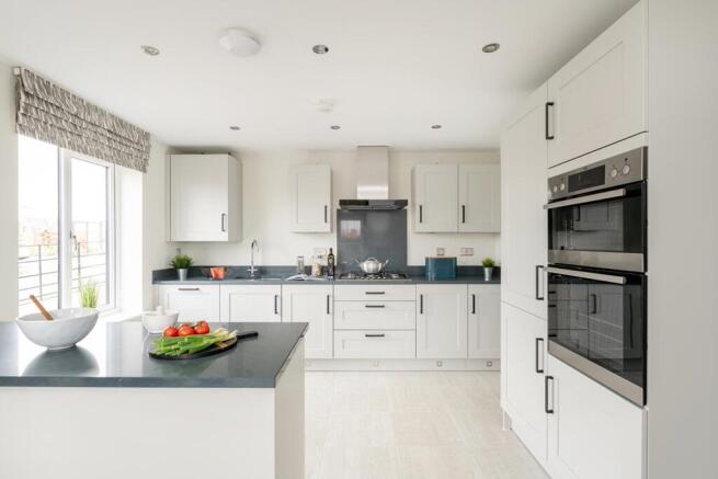 Large sociable kitchen ideal for entertaining