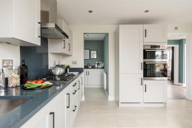 Separate utility room off the kitchen