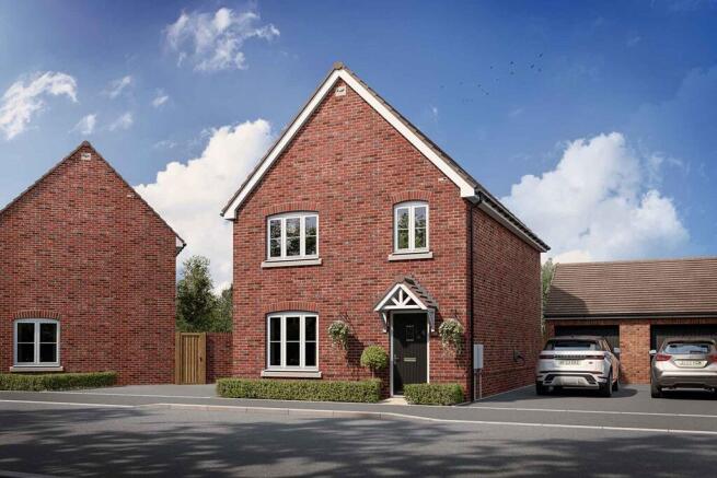 Artist's impression of a typical Huxford home