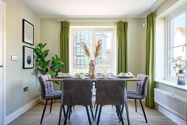 Sociable kitchen/diner for family meal times