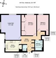 Measurements are for illustrations only.