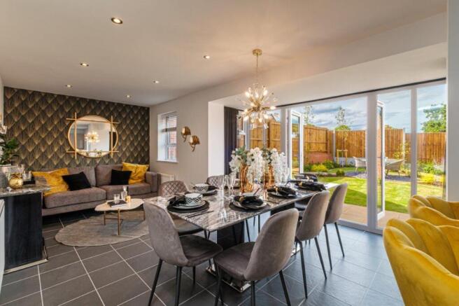 Bradgate kitchen-diner at DWH olive park