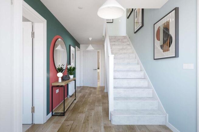 Spacious Hallway