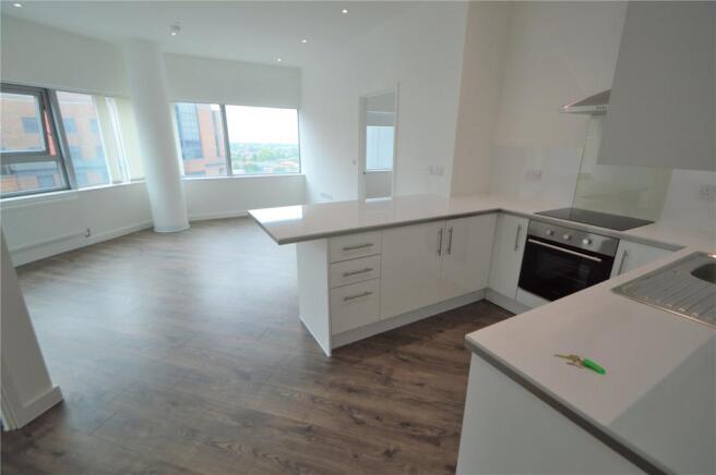 Kitchen & Living Room