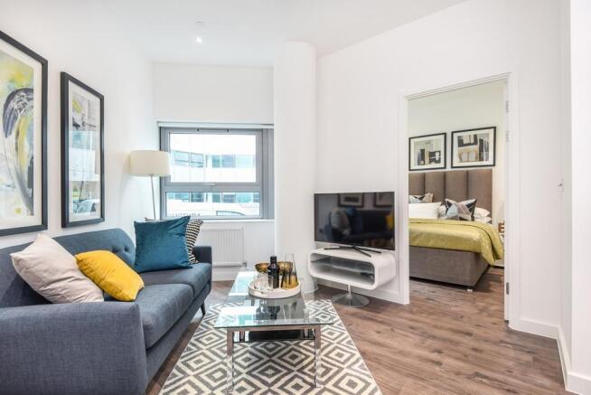 Staged Living Room