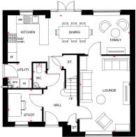 Radleigh ground floor at Okement Park