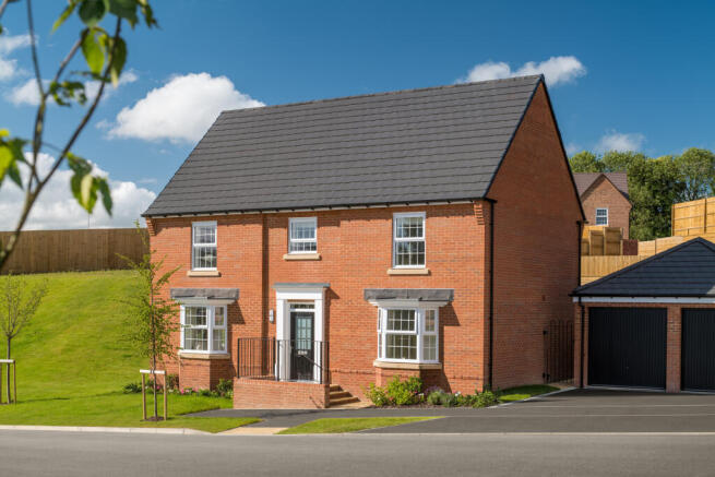 Henley at entrance of Donnington Heights