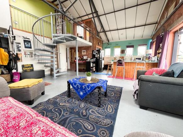 Open Plan kitchen and Living Area