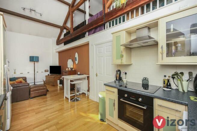Open plan Kitchen/Dining/Living area