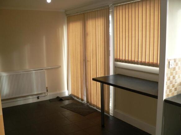 Dining area of kitchen