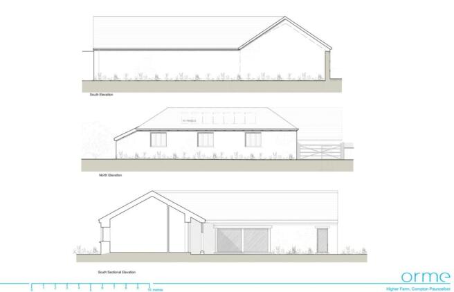 South/Nrth Elevation