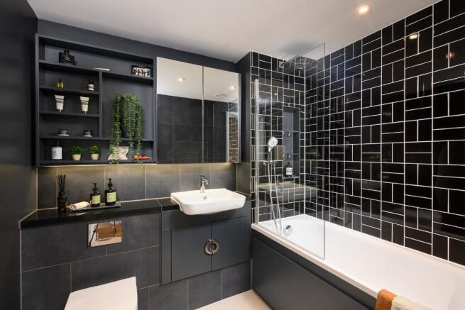 Dark Bathroom