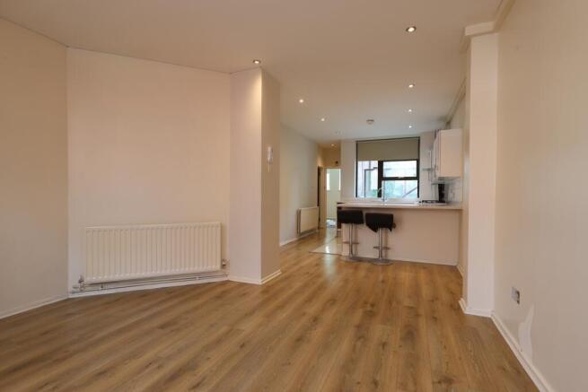 Open Plan Living Room And Kitchen