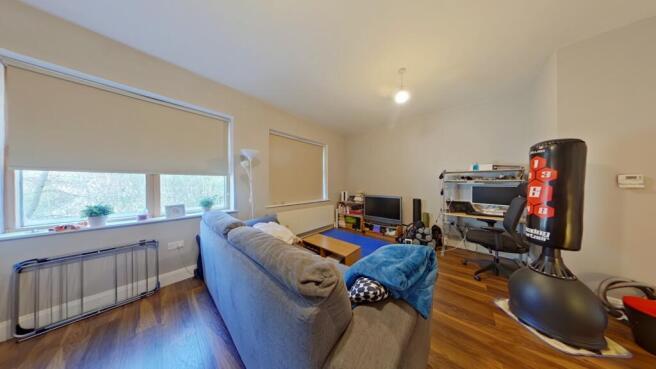 Open plan living room - kitchen