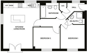 Type N FF floorplan