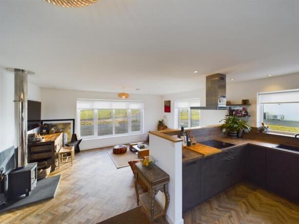 Open Living/Dining/Kitchen