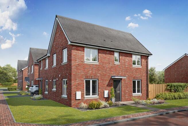 The three bedroom Easedale, with dual aspect windows