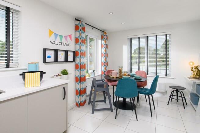 Perfect kitchen space for families