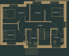 The Willowdene, Ash Tree Grove First Floor Plan.pn
