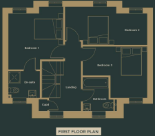 The Rosewood, Ash Tree Grove - First Floor Plan.pn