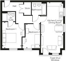 Floor plan plot 154