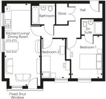 Floor plan plot 155