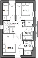Standard Moresby First Floorplan