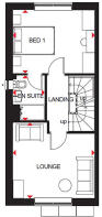 Kingsville first floor plan