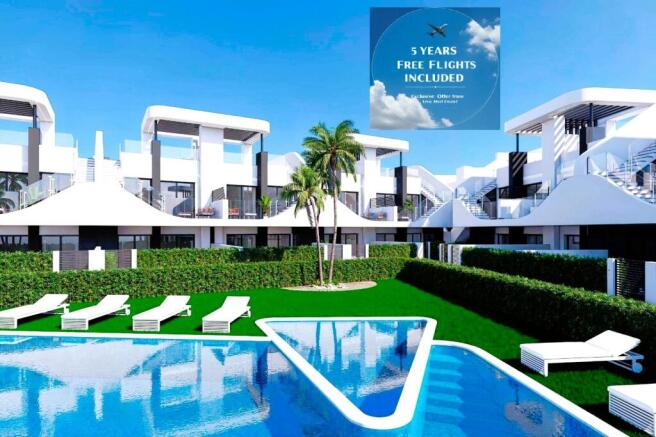 Modern San Fulgencio apartment with free flights