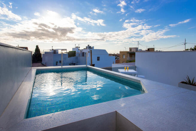 Modern Key Ready Townhouse pool 100m to sea Torre Horadada (27)