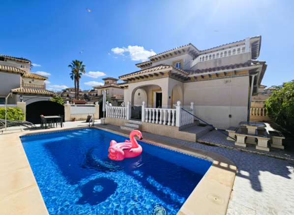 Cabo Roig detached villa with private pool
