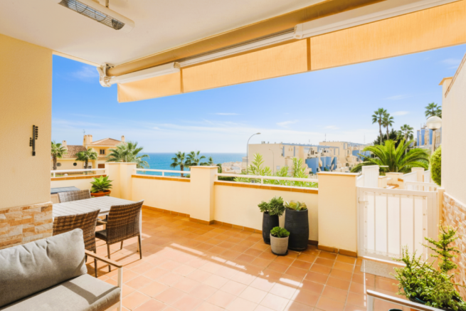 seaview 3 bed apartment cabo roig