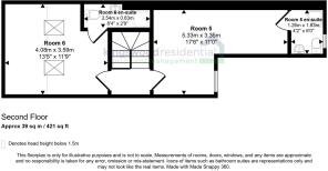 Top floor Floor Plan