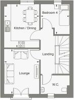 Dandara - Foxhall Gait -  floorplan