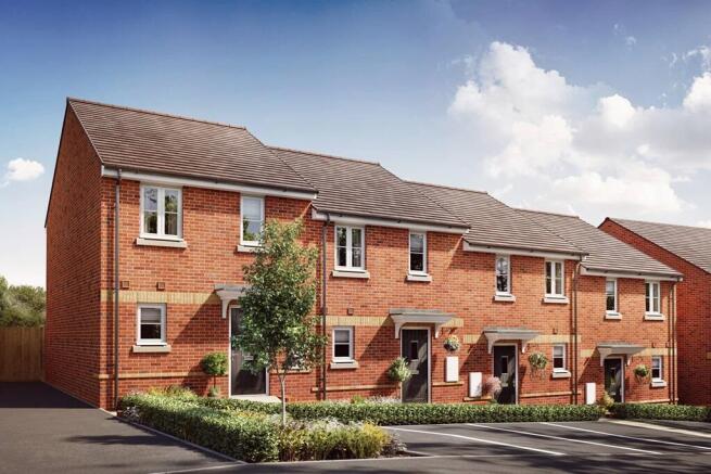 Artist impression of a 2 bedroom Ashenford home