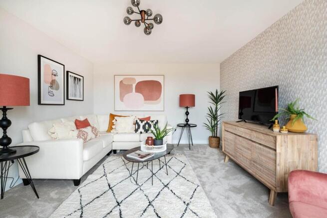 The lounge offers a place to spend time as a family and relax