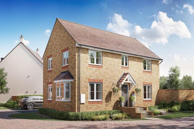 Artist's impression of the four bedroom Trusdale at Orchard Grove